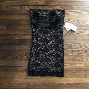 Black Lace Cocktail Dress